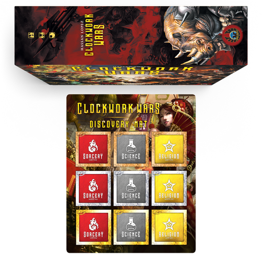 Clockwork Wars: Discovery Card Mat