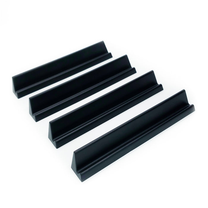 Black Tile Racks: Set of 4