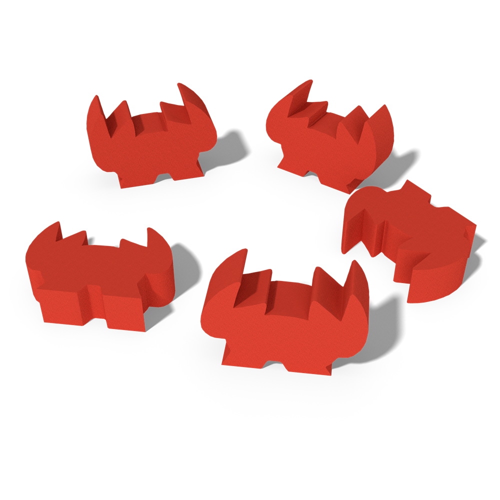 Fleet: Crab Meeples