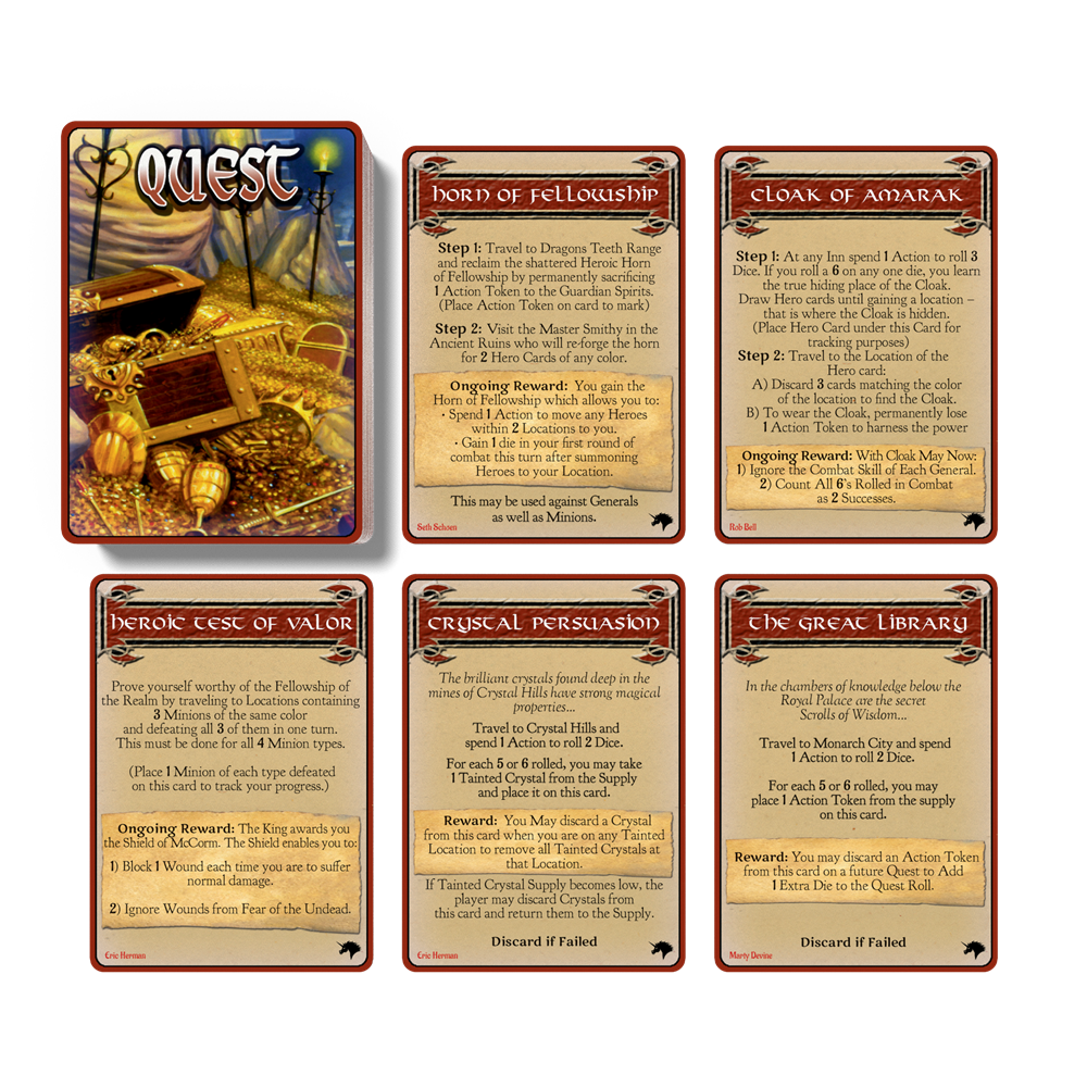 Defenders of the Realm: Quest Deck