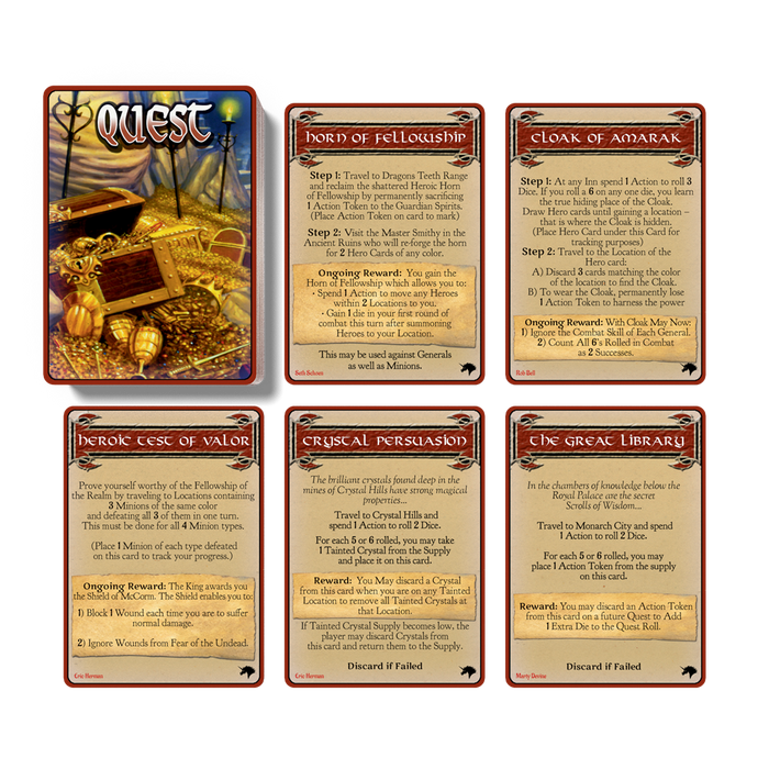 Defenders of the Realm: Quest Deck