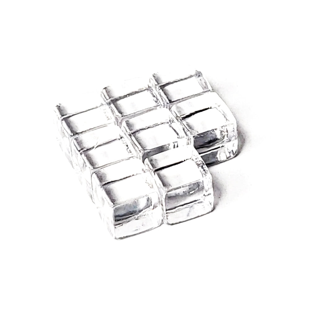 8mm Plastic Cubes: Set of 8