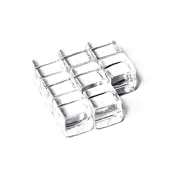 8mm Plastic Cubes: Set of 8