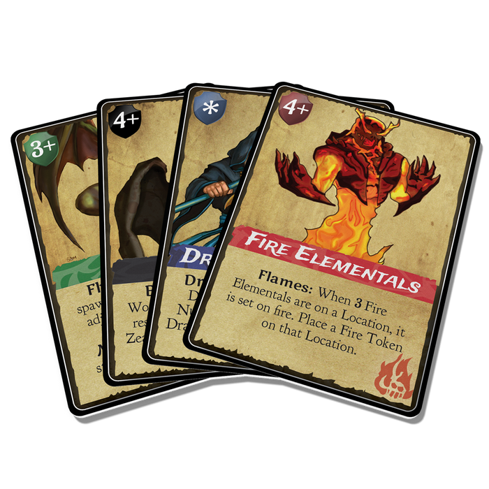 Defenders of the Realm: Minion Expansion Placards