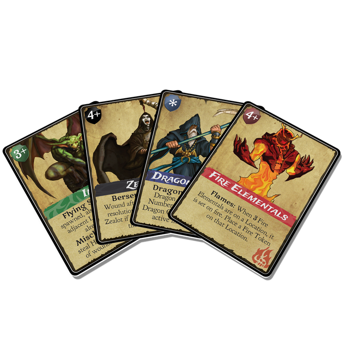 Defenders of the Realm: Minion Expansion Placards