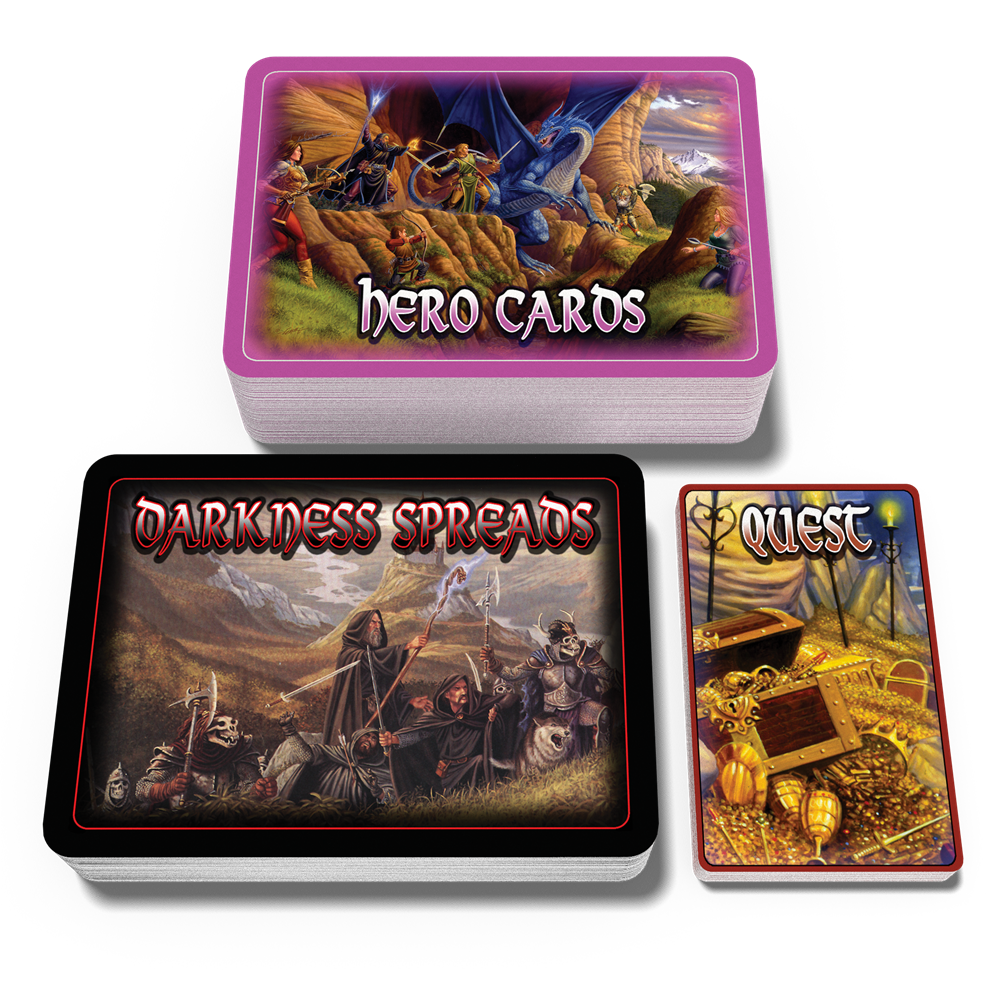 Defenders of the Realm: Base Game Replacement Card Decks