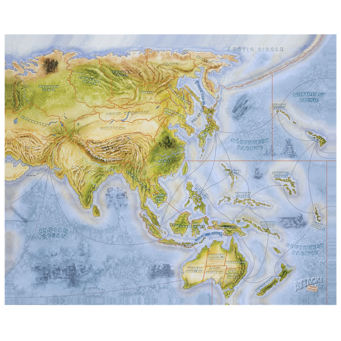 ATTACK! Deluxe: Game Board