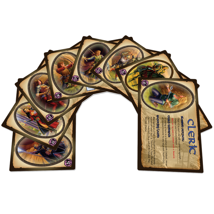 Defenders of the Realm: Set of Hero Placards (base game)