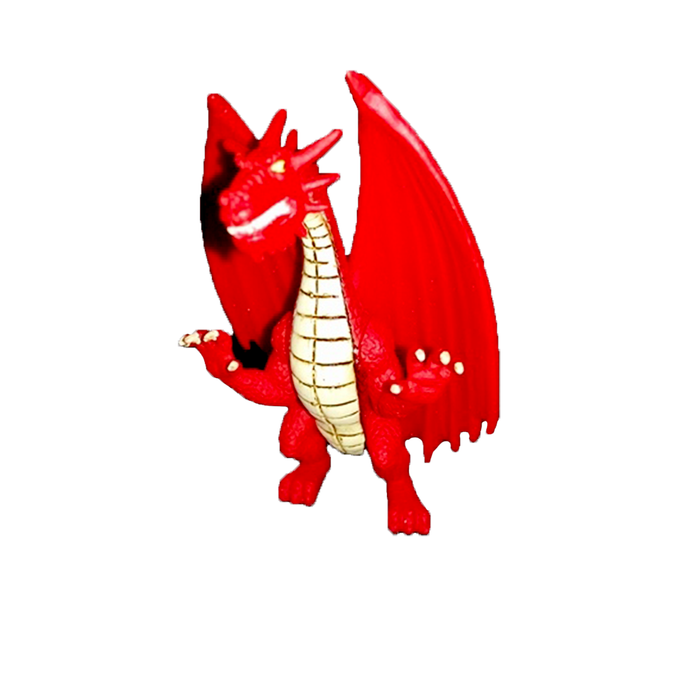 Defenders of the Realm: Dragon Miniatures (Painted) - Red