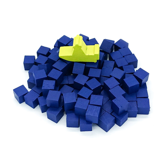 Fleet: Fish Cubes & 1 Boat Meeple (100)