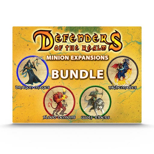 Defenders of the Realm: Minions Expansion Bundle (Includes Demon, Dragon, Orc, & Undead)