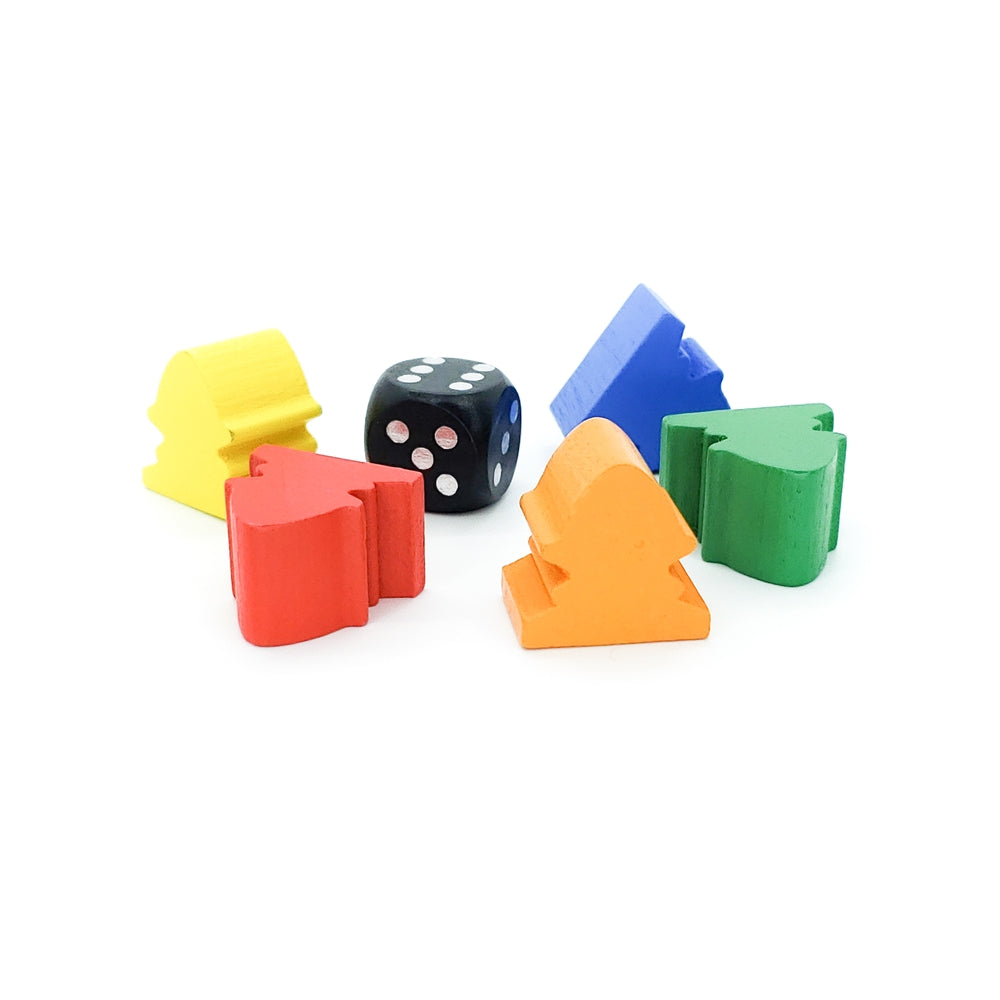 Francis Drake: Replacement Parts - Set of Scoring Markers & Wood Die