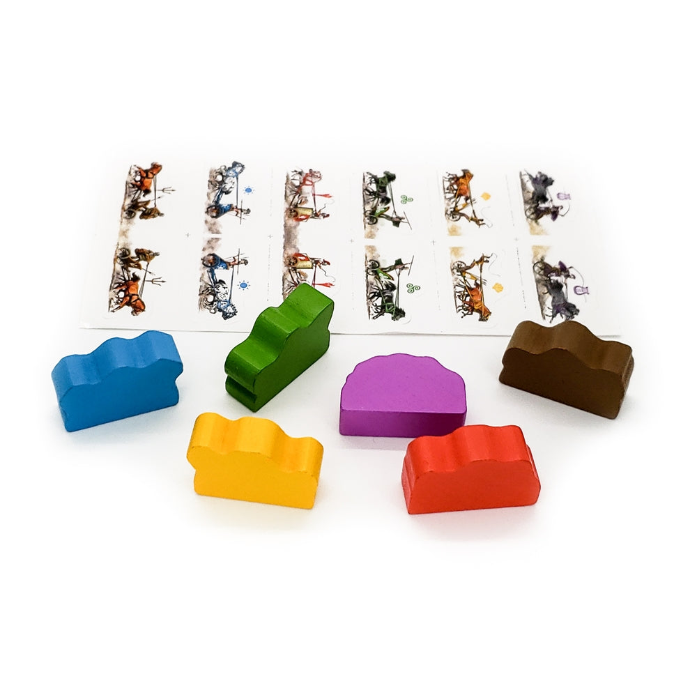 Chariot Race: Charioteer Meeples