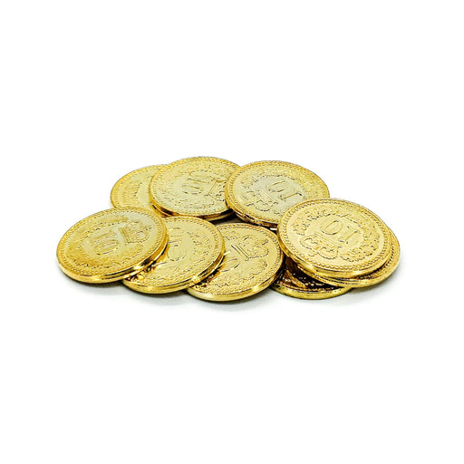 Generic Metal Coins: #10 (set of 10) (Lisboa, Brass)