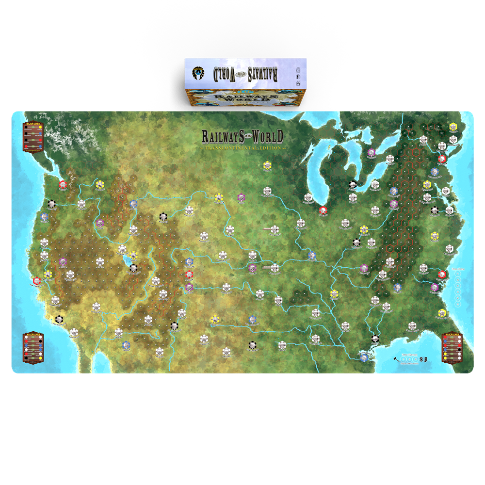 Railways of the World: Transcontinental Neoprene Mat