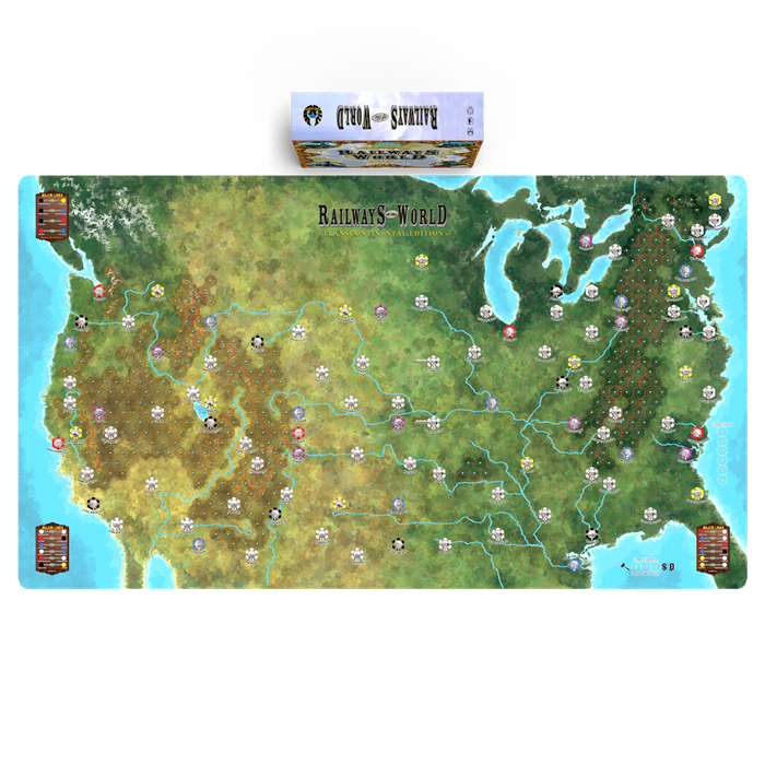 Railways of the World: Transcontinental Neoprene Mat