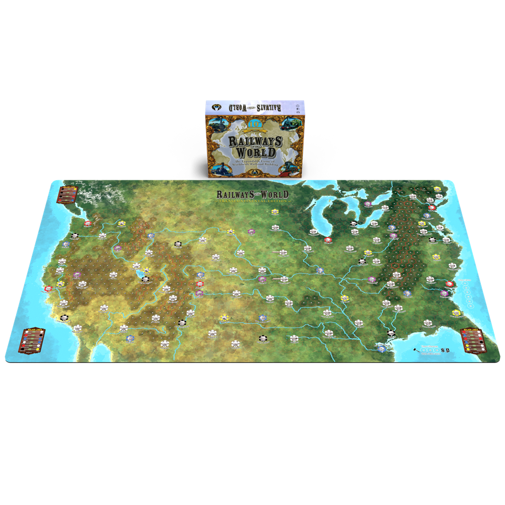 Railways of the World: Transcontinental Neoprene Mat