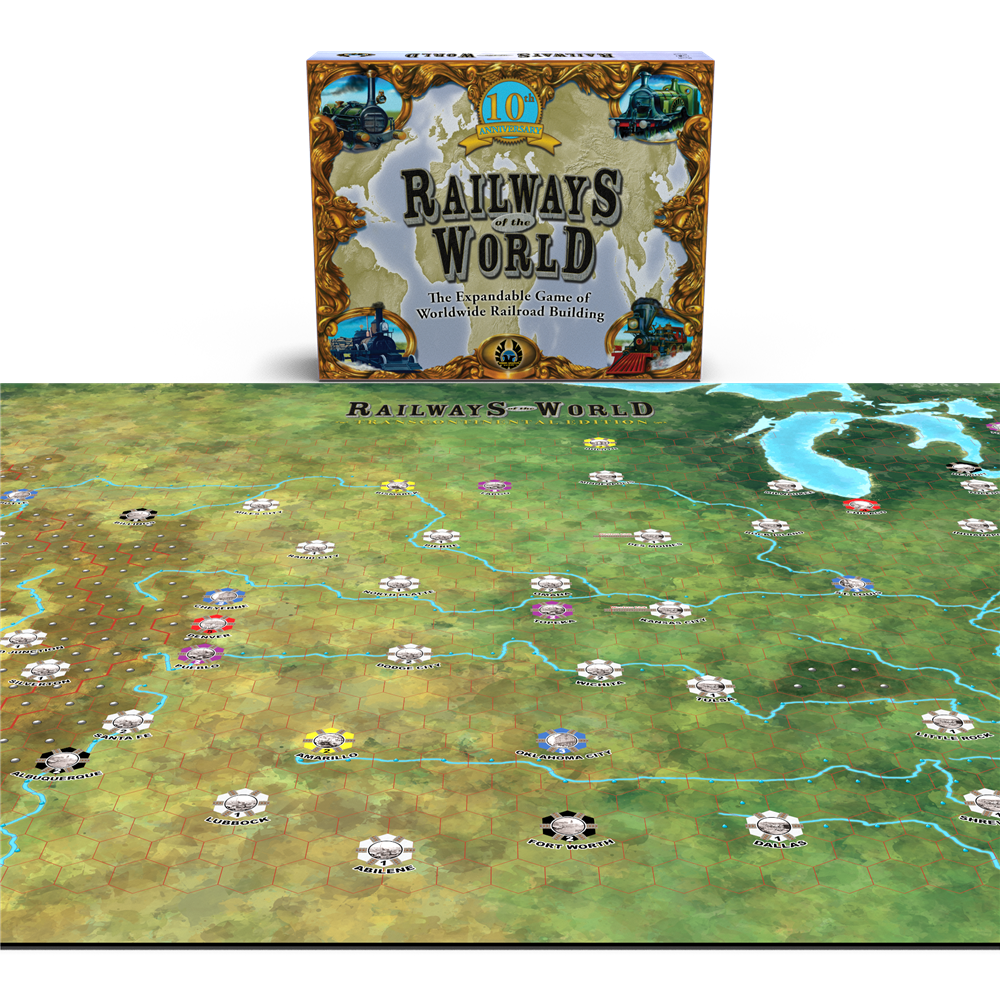 Railways of the World: Transcontinental Neoprene Mat