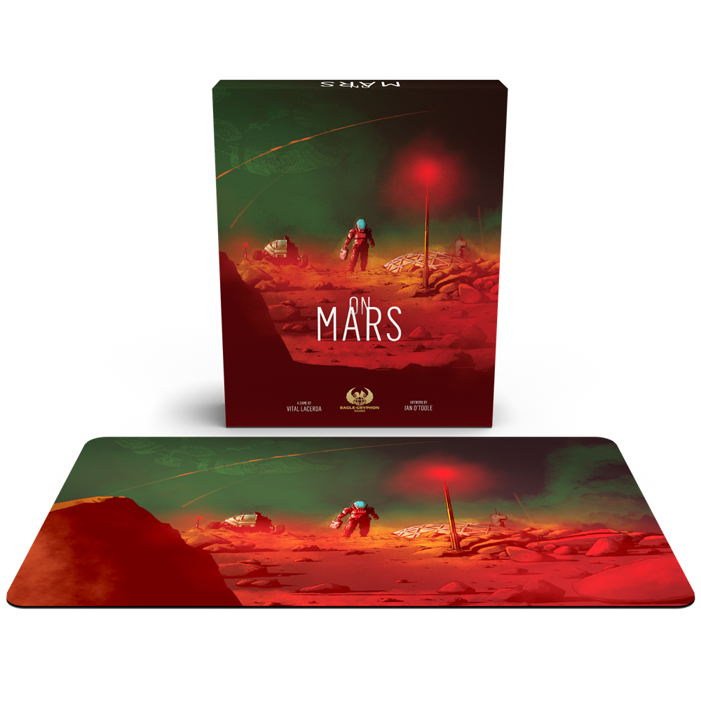 On Mars: Cover Art Playmat