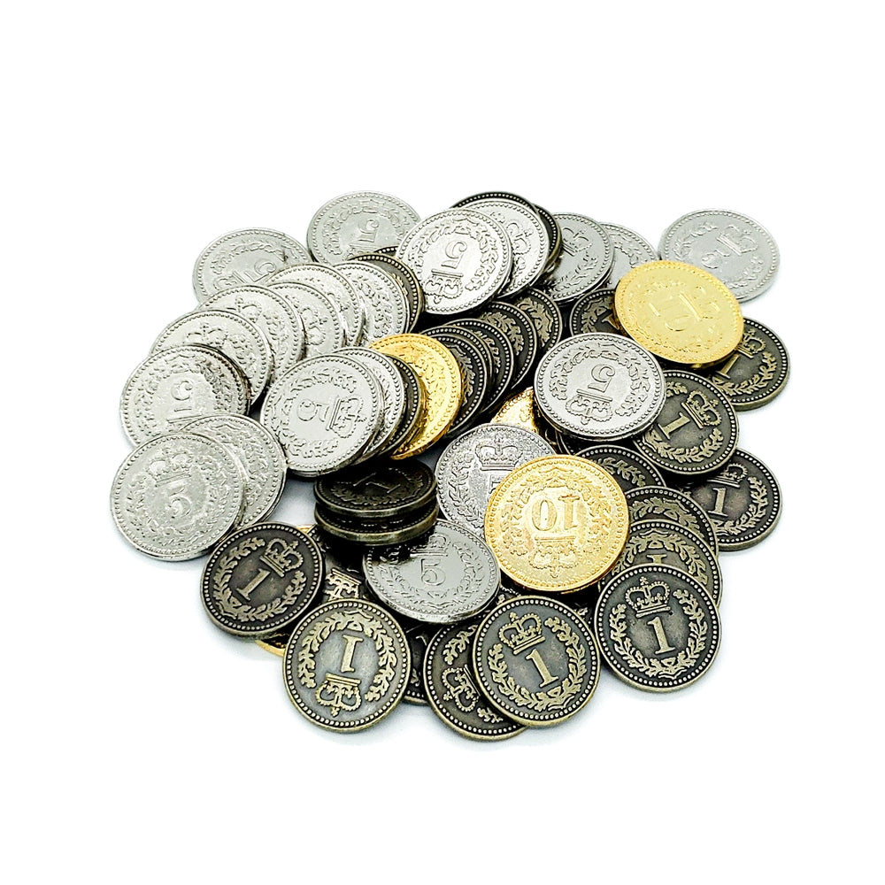 Lisboa Metal Coins: Set of 55