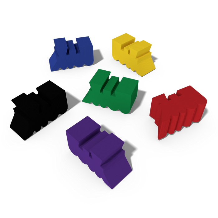 Railways of the World: Wooden Locomotives (set of 150)