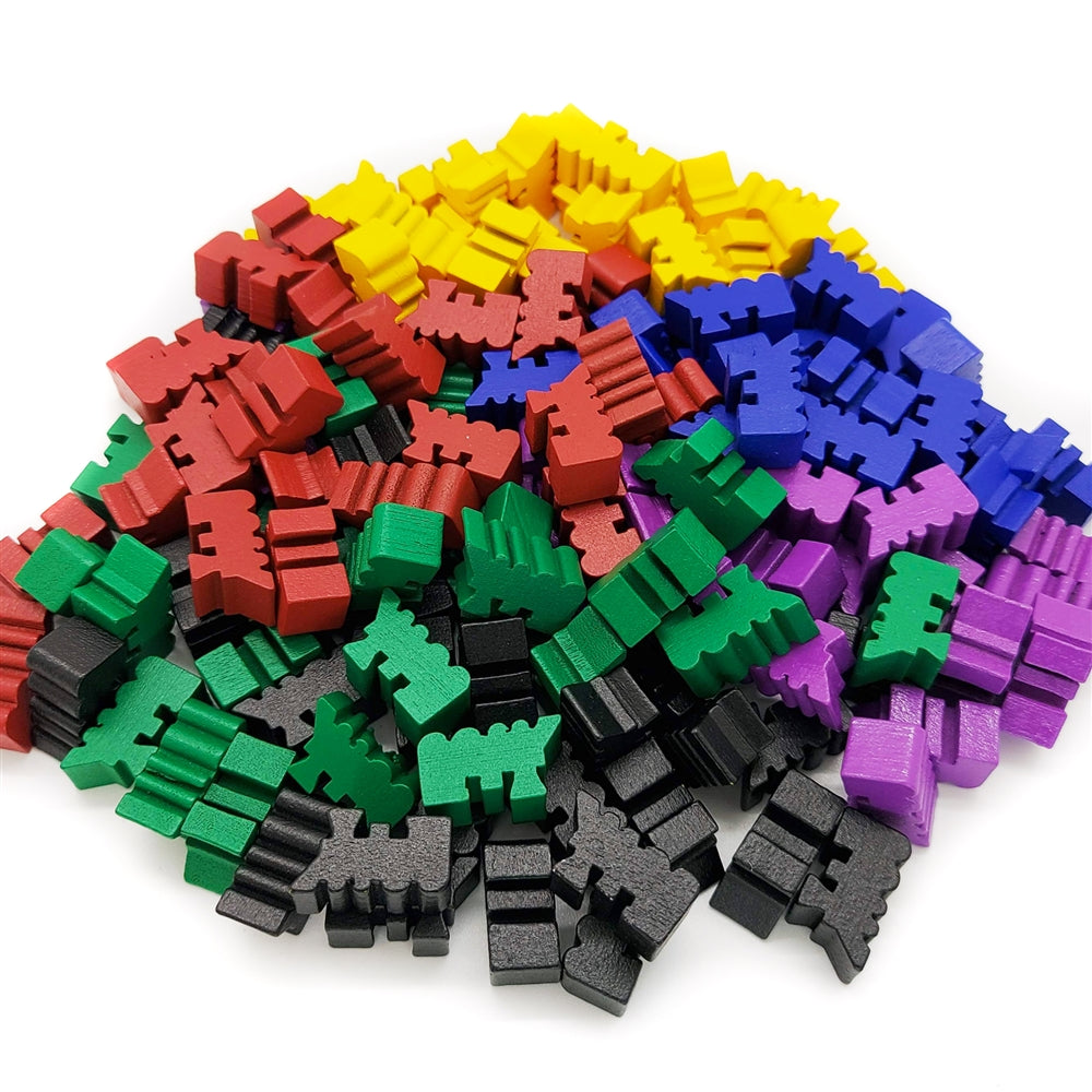 Railways of the World: Wooden Locomotives (set of 150)