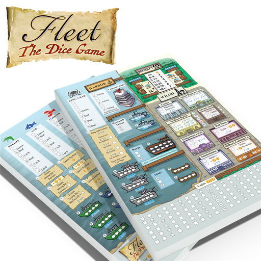 Fleet: The Dice Game - Score Pad (2nd Edition)