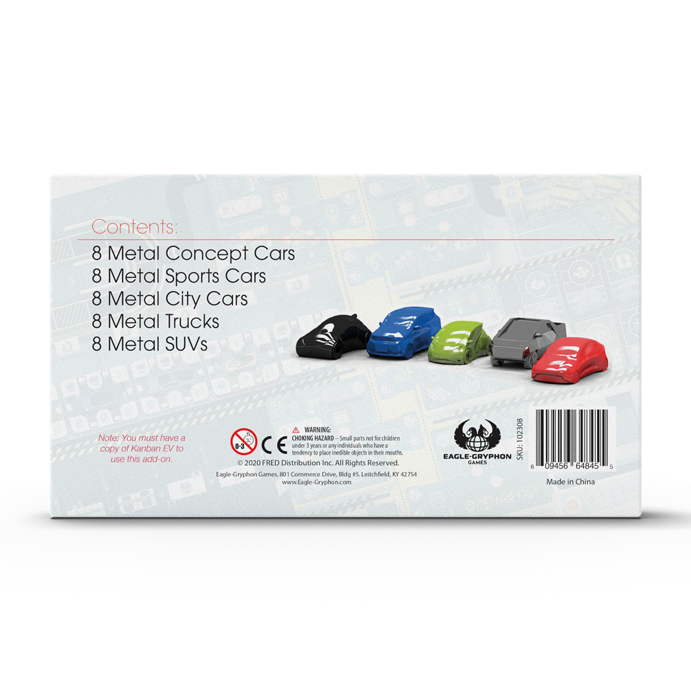 Kanban EV: Metal Car Set