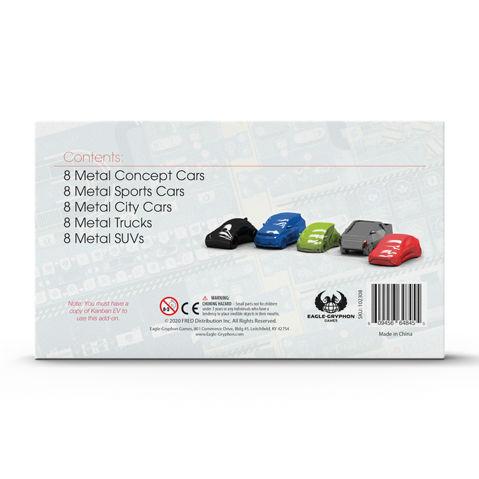 Kanban EV: Metal Car Set