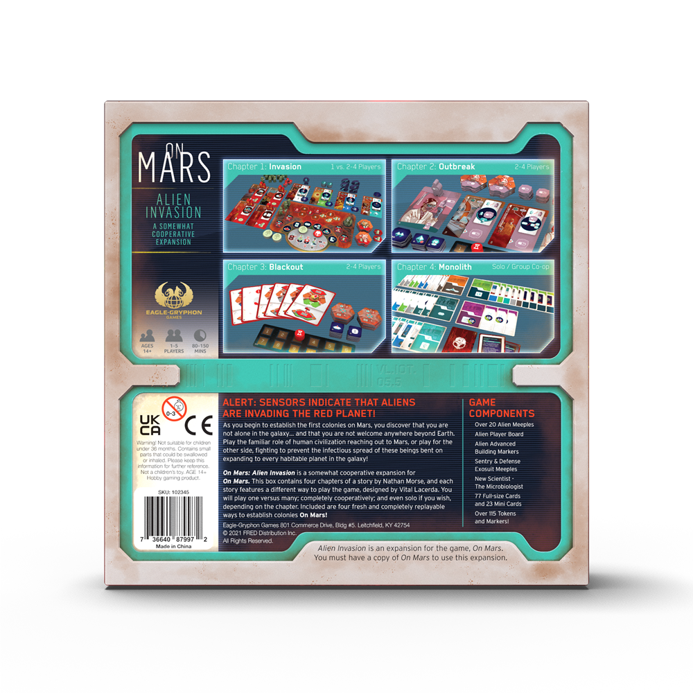 On Mars: Alien Invasion