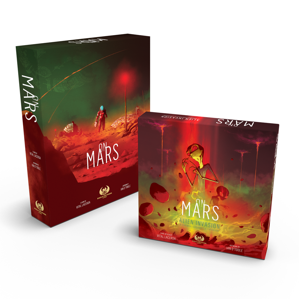 On Mars: Alien Invasion