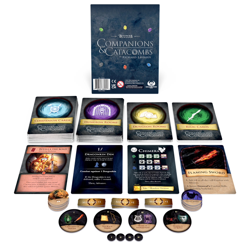 Defenders of the Realm: Companions & Catacombs Expansion
