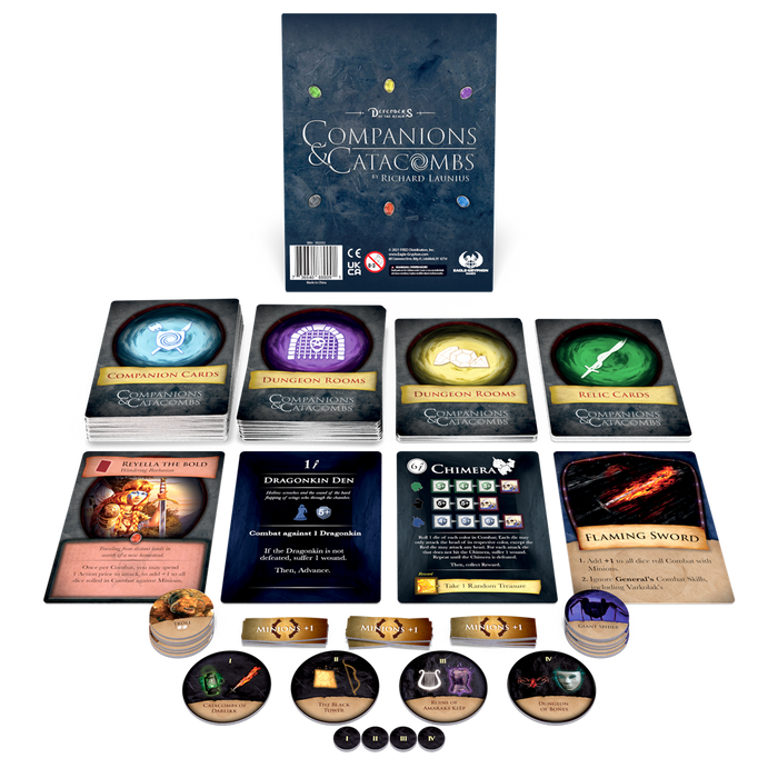 Defenders of the Realm: Companions & Catacombs Expansion