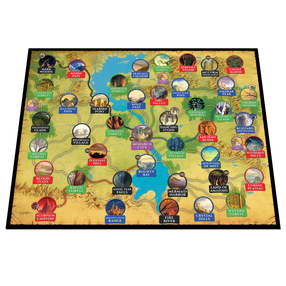 Defenders of the Realm: Game Board (Revised 2021)