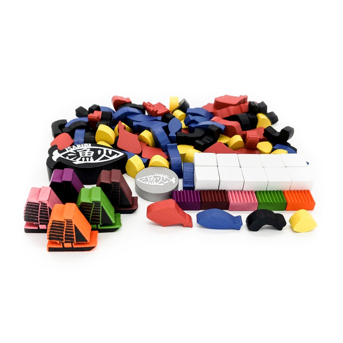 Meeples: Boats & Seafood - Isaribi