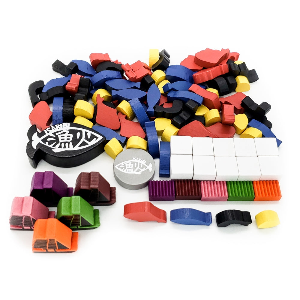 Meeples: Boats & Seafood - Isaribi