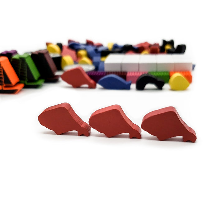 Meeples: Boats & Seafood - Isaribi