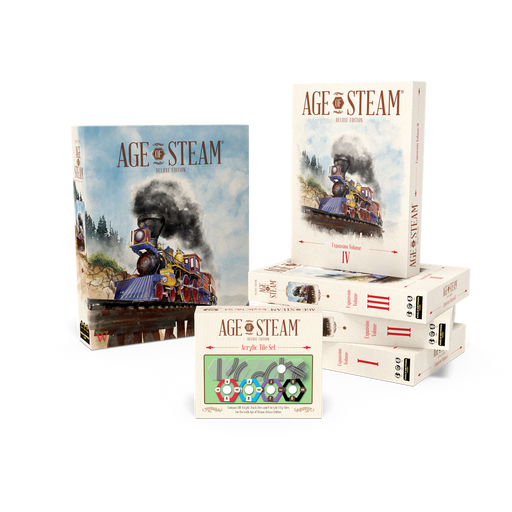 photo of Age of Steam Deluxe Edition: Complete Bundle (2024) table game