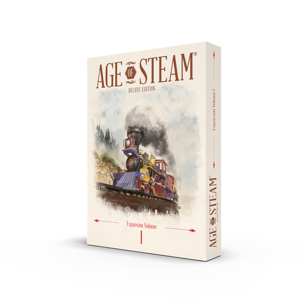 Age of Steam Deluxe: Expansion Volume I