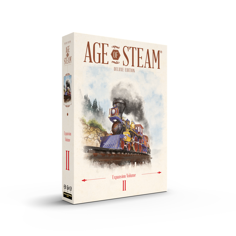 photo of Age of Steam Deluxe: Expansion Volume II tabletop gaming accessories