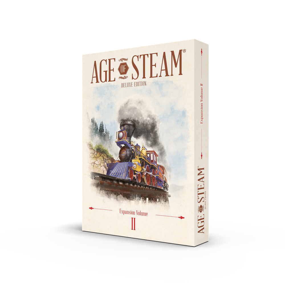 Age of Steam Deluxe: Expansion Volume II