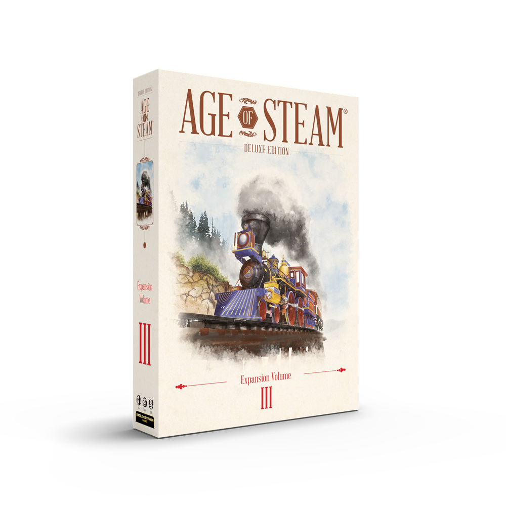 photo of Age of Steam Deluxe: Expansion Volume III tabletop gaming accessories