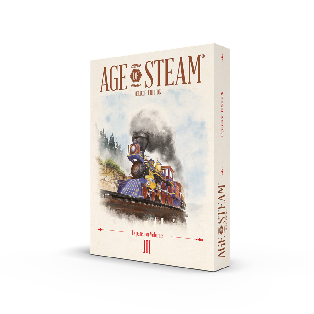 Age of Steam Deluxe: Expansion Volume III