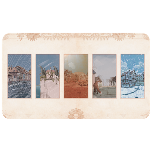 Weather Machine: Weather Types Art Playmat