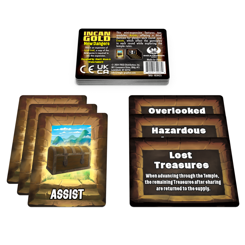 Incan Gold: New Dangers Expansion