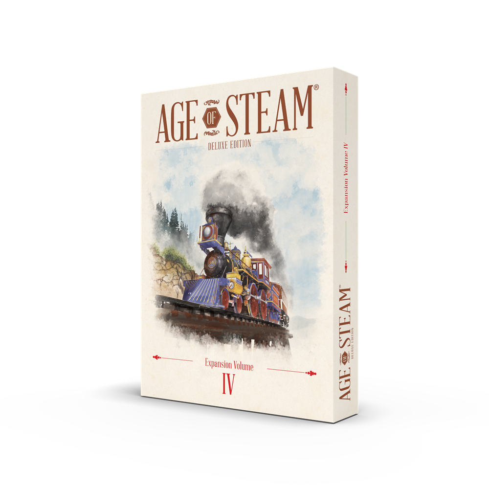 Age of Steam Deluxe: Expansion Volume IV