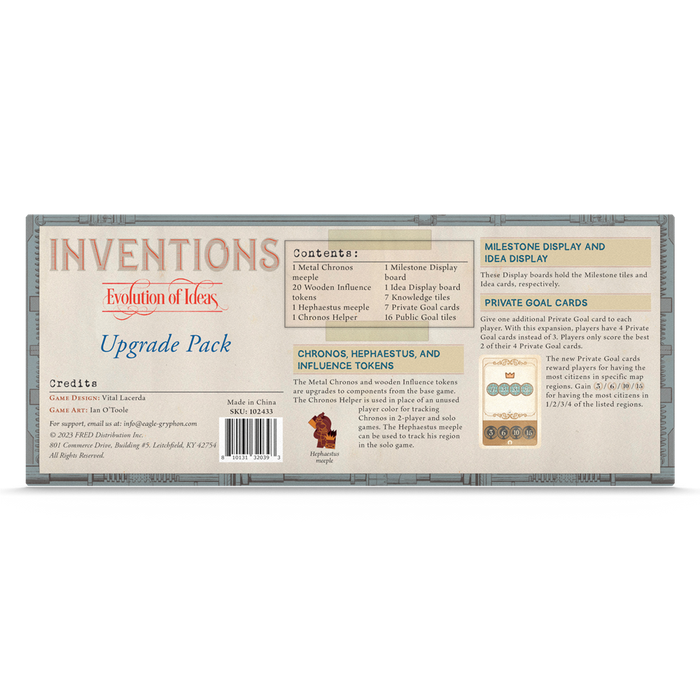 Inventions: Upgrade Pack