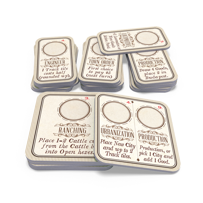 Age of Steam Deluxe: Promo Action Tiles