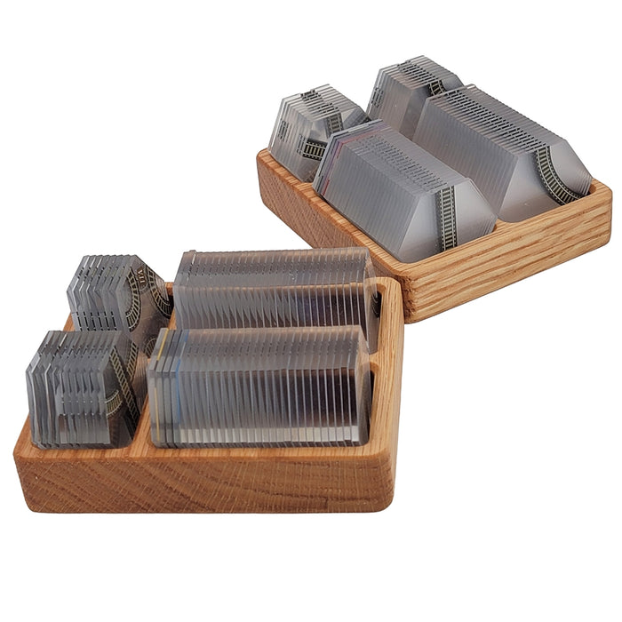Age of Steam Deluxe: Wooden Tile Tray (set of 2)
