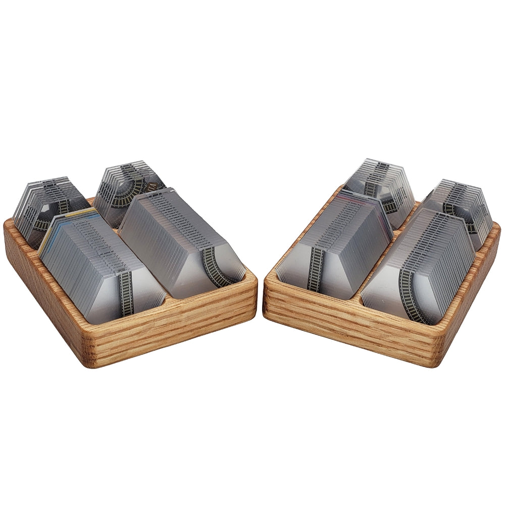 Age of Steam Deluxe: Wooden Tile Tray (set of 2)